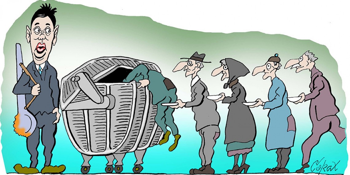 Mrvice sa stola vladajućeg klana