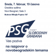 [NAJAVA] Predstavljanje kandidata PSG-a sa izborne liste „Dragan Đilas-Beograd odlučuje, ljudi pobeđuju!