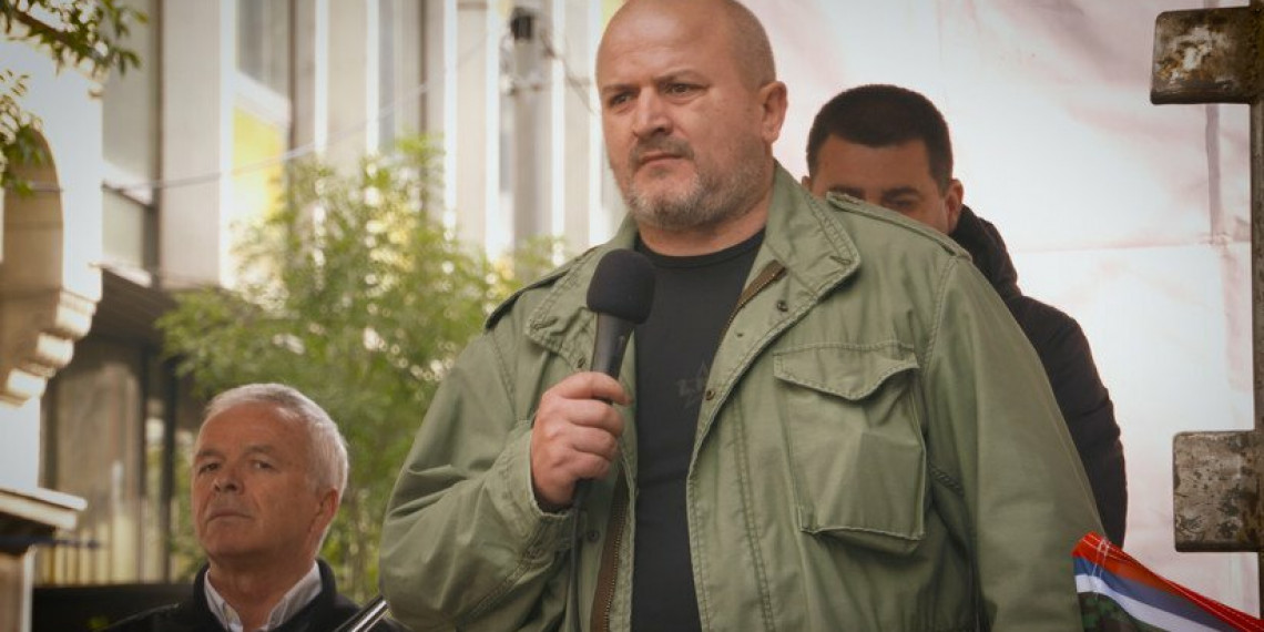 Govor Veljka Mijailovića Predsednika Policijskog sindikata Srbije na protestu 1 od 5 miliona u Beogradu.