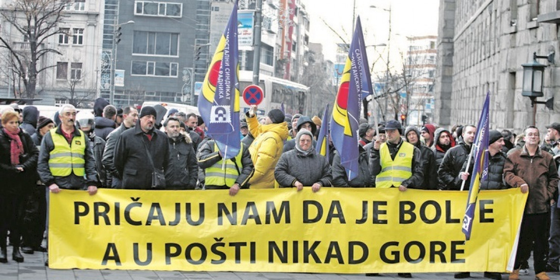 PSG podržava radnike Pošte koji su u štrajku