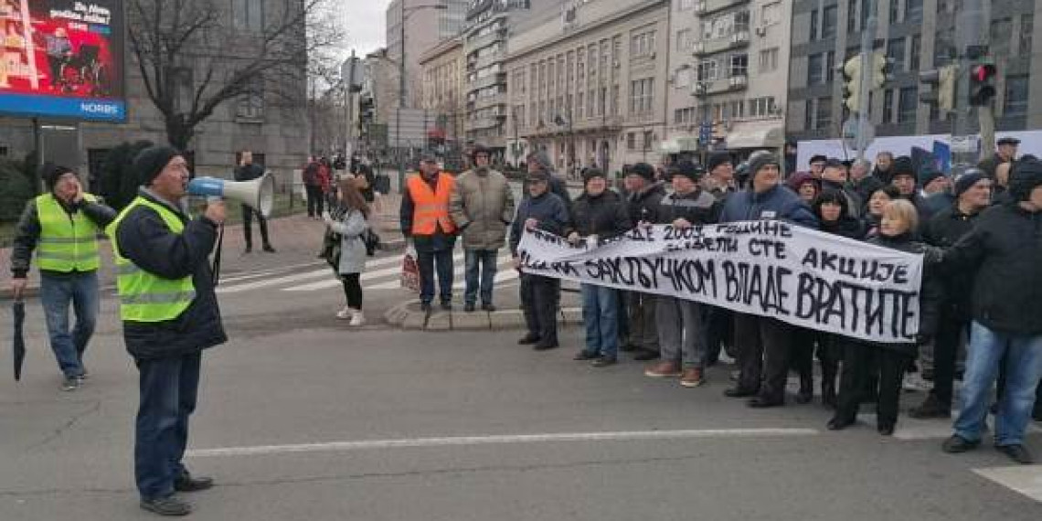 PSG podržava protest radnika i penzionera PKB
