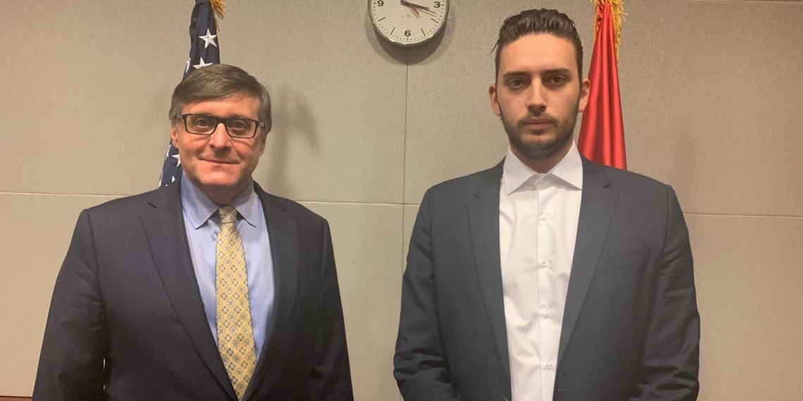 Grbović razgovarao s Palmerom o međustranačkom dijalogu i Kosovu