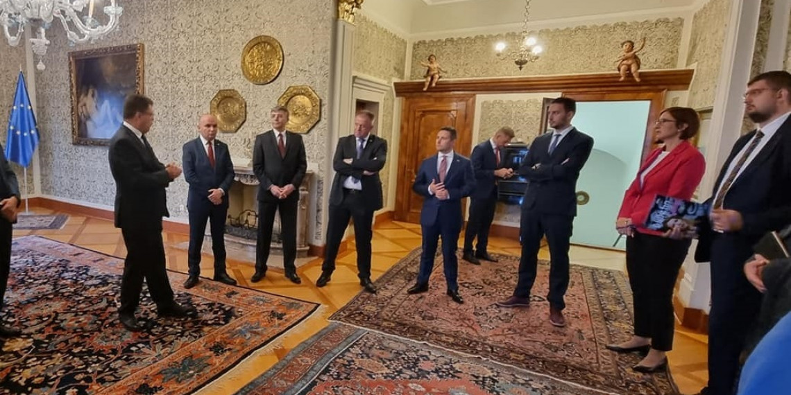 Pavle Grbović sastao se sa liderima ALDE grupe u Kranju